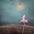 Load image into Gallery viewer, Aleah Klay OOAK “When Pigs Fly” Mother Pig with Twin Piglets Fantasy Sculpture