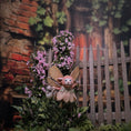 Load image into Gallery viewer, Aleah Klay OOAK Flower Fairy Mouse with Golden Wings & Tiny Teddy in Honey Pot