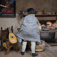 Load image into Gallery viewer, Derdriu Dolls OOAK Tudor Gentleman Porcelain Dollhouse Doll, Poseable