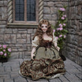 Load image into Gallery viewer, RESERVED FOR GHADA Viola Williams Seated Porcelain Dollhouse Doll
