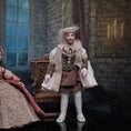 Load image into Gallery viewer, Artisan OOAK Tudor Gentleman Porcelain Dollhouse Doll, Poseable
