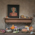 Load image into Gallery viewer, Anne of Cleves Fred Marsh Miniature Portrait After Hans Holbein 2004