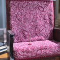 Load image into Gallery viewer, Debbie Vanstone Heverbell Dolls English Tudor Doll Embroidering with Tall-Back Bench
