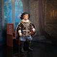 Load image into Gallery viewer, V. Hutchinson Small Fry Tudor Gentleman Doll with Cape, Ruff & Feathered Hat