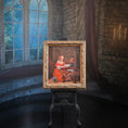 Load image into Gallery viewer, Paul Saltarelli “A Woman Reading a Letter with Still Life” One-of-One Miniature Painting