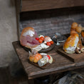 Load image into Gallery viewer, Dawn Lefley 8-Piece Tudor Medieval Feast Food Set with Game, Vegetables & Provisions