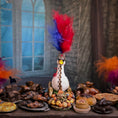 Load image into Gallery viewer, Gramarye Keep Roasted Swan Tudor Feast Centerpiece by Val Adams