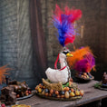 Load image into Gallery viewer, Gramarye Keep Roasted Swan Tudor Feast Centerpiece by Val Adams