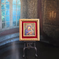 Load image into Gallery viewer, Madonna and Child Nuria Torrente 2017 Oil & Gold Miniature Painting 1:12 Scale