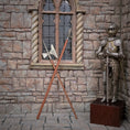 Load image into Gallery viewer, Medieval Weapons Set Halberd & Spear with Wood Shafts 1:12 Scale