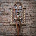 Load image into Gallery viewer, Medieval Weapons Set Halberd & Spear with Wood Shafts 1:12 Scale