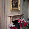 Load image into Gallery viewer, Peter Acquisto Sterling Silver Snowman Stocking Hanger Christmas Decor