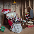 Load image into Gallery viewer, Christmas Memory Trunk Overflowing with Vintage Toys, Portraits & Holiday Treasures