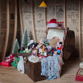 Load image into Gallery viewer, Christmas Memory Trunk Overflowing with Vintage Toys, Portraits & Holiday Treasures