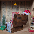 Load image into Gallery viewer, Christmas Memory Trunk Overflowing with Vintage Toys, Portraits & Holiday Treasures