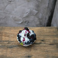 Load image into Gallery viewer, Gosia Suchodolska Miniature Blackberry & Blueberry Pavlova on White Porcelain Stand