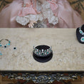 Load image into Gallery viewer, Sun Lemmens Emerald, Pearl & Crystal Royal Tiara on Display Stand Netherlands