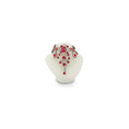 Load image into Gallery viewer, RESERVED FOR MADAME Y Sun Lemmens Baring Ruby Necklace Replica on White Bust Wearable for Dolls