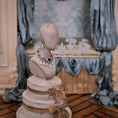 Load image into Gallery viewer, Sun Lemmens Emerald & Pearl Fringe Necklace with Earrings Wearable for Dolls