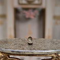 Load image into Gallery viewer, RARE Sun Lemmens Solitaire Engagement Ring in Leather Box Dollhouse Wearable