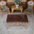 Load image into Gallery viewer, 1988 Rococo Red Jasper Console Table by John Hodgson, IGMA Fellow, 1:12 Scale