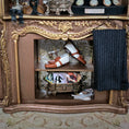 Load image into Gallery viewer, RESERVED FOR Frank Lloyd Wright OOAK Gentleman's Wardrobe Wall Diorama Over 80 Pieces