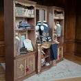 Load image into Gallery viewer, RESERVED FOR Frank Lloyd Wright OOAK Gentleman's Wardrobe Wall Diorama Over 80 Pieces