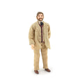 Load image into Gallery viewer, Victorian or Edwardian Artisan Porcelain Gentleman Doll with Real Hair, Beard & Tan Tweed Suit
