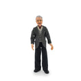 Load image into Gallery viewer, Sculpted Clay Gentleman Doll Wire-Rim Glasses, Tweed Jacket, Vest & Grey Mustache