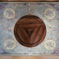 Load image into Gallery viewer, Pierre Zador Chippendale Round Accent Table with Drawers & Ball-and-Claw Feet 1992