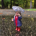Load image into Gallery viewer, Irina Martin Rainy Day Little Girl Doll with Paddington Bear Umbrella 1:12 Clay