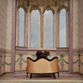 Load image into Gallery viewer, Maureen Thomas Two Girls on Children's Victorian Settee 1:12 Miniature Vignette