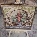 Load image into Gallery viewer, Rachel Brezski Framed Classical Garden Statue Petit Point Needlework