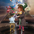 Load image into Gallery viewer, Betsy Baker Mad Hatter Doll Alice in Wonderland with Teapot & Teacup Sculpted Clay