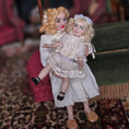Load image into Gallery viewer, RESERVED for Joan Crawford What Ever Happened to Baby Jane? Miniature Doll Set by Galieva Guzel Adult Baby Jane & Doll Replica
