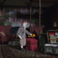 Load image into Gallery viewer, 1:12 Scale Little Boy Doll in Tweed Jacket by Marina Suzdaltseva Hand-Sculpted