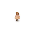 Load image into Gallery viewer, Pat Boldt Victorian Porcelain Companion Doll in Peach & Cream Ruffled Dress