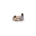 Load image into Gallery viewer, Deb Jackson Pair of Miniature Dolls in Heart-Shaped Keepsake Box 1:12 Scale