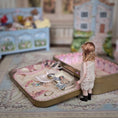 Load image into Gallery viewer, Pat Boldt Porcelain Doll's Doll with Lily of the Valley Presentation Box & Victorian Trousseau