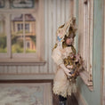 Load image into Gallery viewer, Pat Boldt Victorian Porcelain Girl Doll Holding Two Companion Dolls, IGMA Artisan