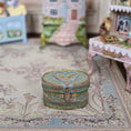 Load image into Gallery viewer, Verity’s Dolls Mignonette Doll's Doll with Oval Presentation Egg-Shaped Box & Trousseau