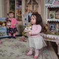 Load image into Gallery viewer, Pat Boldt Tiny “A Marque” Antique Reproduction Porcelain Pocket Doll in Floral Dress