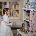 Load image into Gallery viewer, Tiny Artisan Miniature Porcelain Cabinet Doll or Doll's Doll in Pretty Pink Dress