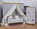 Load image into Gallery viewer, Helen Archoleka Hand-Painted Pierrot Nursery Armoire Miniature Dollhouse