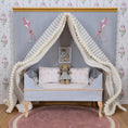 Load image into Gallery viewer, Helen Archoleka Pastel Nursery Day Bed Vignette Dollhouse Miniature
