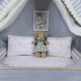 Load image into Gallery viewer, Helen Archoleka Pastel Nursery Day Bed Vignette Dollhouse Miniature