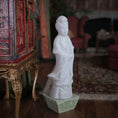 Load image into Gallery viewer, Porcelain Guan Yin Goddess of Compassion Statue Asian Zen Garden Home Decor