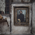 Load image into Gallery viewer, Professor Severus Snape Framed Print Distressed Aged Carved Frame