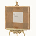 Load image into Gallery viewer, Decorative easel with the backside of the painted, signed by Sam Kelm, dated 2010