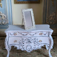 Load image into Gallery viewer, Dimitri Shevchenko Sterling Silver Tabletop Mirror Dollhouse Miniature